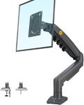 NB North Bayou Monitor Desk Mount Stand Full Motion Swivel Monitor Arm Gas Spring for 17''- 30'' Computer Monitor from 2kg to 9kg-F80