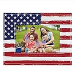PETCEE American Flag Picture Frame 