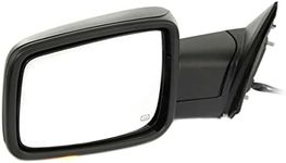 AutoShack Driver Mirror Power Black