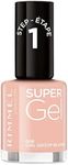 Rimmel London Super Gel Nail Polish #008 Girl Group Blush 12ml