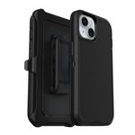 Defender Case for iPhone 15, iPhone 14, and iPhone 13 Case DEFENDER SCREENLESS Case Compatible iPhone 15 Phone Case 6.1 inch - Black