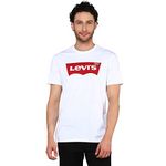 Levi's Men's Regular Fit T-Shirt (16960-0060_White S)