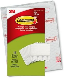 Command Picture Hanging Strips, Small, 18 Pairs