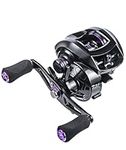 COXOE Baitcasting Reel 17.64 LB Carbon Fiber Drag Saltwater Fishing reels 7.2:1 Gear Ratio Streamlined Design Lightweight Baitcasting Fishing Reel （Left）