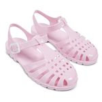 JUJU Factory Warehouse Jelly Shoes For Women | UK Size 7 | Pink Waterproof Summer Sandals