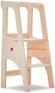 Bianconiglio Kids EVO Classic, Tour d'Apprentissage Légère et Résistante, Réglable à 3 Hauteurs, Compatible avec le Système Anti-Chute Breveté "Kidsafe" de Bianconiglio Kids