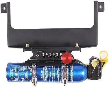 Qiosreui Adjustable Fire Extinguisher Holder Mount Compatible Hummer H2 2003-2009 Accessories, Co-Pilot Under Seat Quick Release Fire Extinguisher Anti-Roll Bar Mount Bracket, Aluminum Alloy