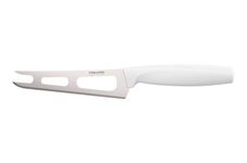 Fiskars Cheese Knife, Swedish Sandvik Steel, 24 cm, Ideal for Cutting and Serving Hard and Soft Cheese