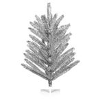 Vickerman K196340 Vintage Aluminum Christmas Tree, Green