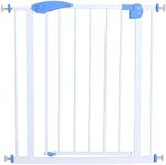 EZONEDEAL Extendable Metal 2 Way Auto Close Baby Safety Gate with 4 Wall Protectors, Multi-Directional Swing Dog gate with Triple Locking System pet gate/Baby gate/Dog Fence- (75~82 cm)