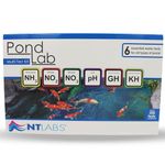 NT Labs Pond Lab Multi-Test Kit (6 Key Parameters - Ammonia, Nitrite, Nitrate, pH, General Hardness & Carbonate Hardness), Pond Water Test Kit, Accurate Results, Up to 200 Tests Combined, Liquid Test