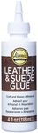 Aleene's 15594 Leather and Suede Glue, 4-Ounce