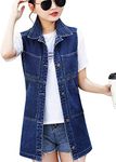 Flygo Womens Casual Loose Sleeveles