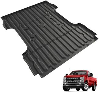 LUMWAY Truck Bed Mat for Ford F250 F350 F450 Super Duty Crew Cab 2017-2026, All Weather Truck Bed Liner for 2026 Ford F-250 F-350 F-450 Accessories, 6.8FT 81.9'' TPE Heavy Duty Cargo Liner Truck Mat