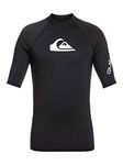 Quiksilver Mens All Time Rash Guard Shirt, Black, S EU