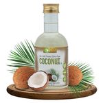 Pure Nutrition Virgin Coconut Oil 250ml Pet Bottle | Cold Pressed, 100% Pure & Unrefined | Extracted from A1 Grade Coconut Milk | Good for Hair Growth, Skin, Baby Massage & Cooking | Reduce Hair-fall