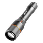 NEBO Davinci Powerful, Rechargeable and Waterproof Handheld Flashlight, Black