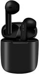 Wireless Earbuds 40H Playtime 8H Continuous Playtime Bluetooth Ear Buds, IPX6 Waterproof Stereo Sound Bluetooth Wireless Headphones with Microphone and Charging Case for iOS Android Sports Black