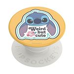 PopSockets PopGrip - Expanding Stand and Grip with a Swappable Top for Smartphones and Tablets - Weird But Cute