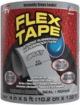 Flex Tape, 4 in x 5 ft, Gray, Origi