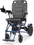 ByteTecpeak Lightweight Electric Wheelchairs for Adults, Foldable Travel Electric Wheelchair, Motorized Wheelchairs for Seniors, Portable Mobility Wheel Chair, Compact Power Wheelchair