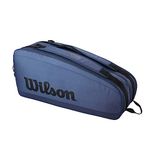 Wilson Ultra v4 Tour Tennis Bag, Up to 6 Tennis Rackets, For Men and Women, Blue