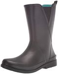 Kamik Women's Chloe Rain Boot, Black, 7 UK