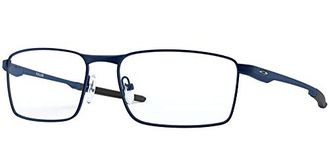 Oakley Men's OX3227 Fuller Rectangular Prescription Eyeglass Frames, Matte Midnight/Demo Lens, 55 mm