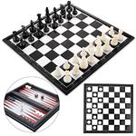 Backgammon Chess Sets