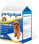 Petpapa 50 pcs Premium Leak-Proof Puppy Pet Dog Indoor Cat Toilet Training Pads Super Absorbent 60x60cm