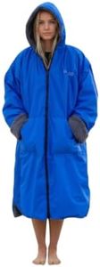 Malo’o Surf Parka Changing Robe – Waterproof & Windproof Sherpa-Lined Swim Coat for Men & Women – Hooded Changing Robe for Surfing, Swimming, Beach & Outdoor Adventures