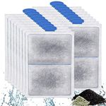 driamor 16 Pack PF-L Fish Tank Filter Cartridges for Top Fin Silenstream PF-L Aquarium Filter Large Carbon Filters Cartridge Replacement for TOP FIN PF20, PF30, PF40 and PF75 Power Filters