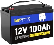 Wattcycle 12V 100Ah LiFePO4 Lithium