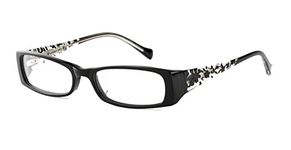 Lucky Brand Michelle Eyeglasses Black Optical Frame