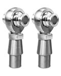 3/4” Heim Joint Rod End Kit, Left and Right Hand Thread Heim Joint, 2 Link 750” Chromoly Joints Panhard Rod End Kit, 1 Set