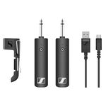 Sennheiser XSW-D Instrument Base Set | Wireless Digital Audio System | 2.4 GHz Transmission | 75m range | 5 hours battery life | Ideal for Live Gigs, Studio Recording, Rehearsals & Jam Sessions