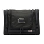 TUMI - Alpha Hanging Travel Kit - Toiletries and Cosmetics Organizer - Travel Essentials Bag with Hooks & Pockets - Black