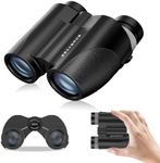 EEDABROS 20x32 Compact Binoculars for Adults and Kids - High Powered Small Binoculars with Low Light Vision - Easy Focus Lightweight Binoculars for Bird Watching Hunting Travel Hiking