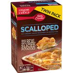 BETTY CROCKER Scalloped Made with 100% Real Potatoes Twin Pack 243g Box