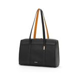 MOKOBARA The Celeste Tote Bag | Lightweight for Daily use and Work with Luggage Sleeve and 14" Laptop Compartment with Magnetic Closure for Women (Crypto)