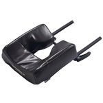 Master Massage Ergonomic Dream/ED-Universal Size Face Cradle for Massage Table-Salon Bed Headrest Cradle-6 Way Adjustable Head Face Pillow Cushion with Cradle (Black New)