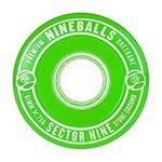 Sector 9 Nineballs Premium Longboard Wheels 61MM 78A Green