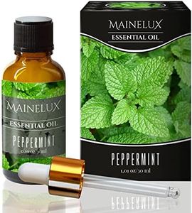 MAINELUX Menta Aceites Esenciales para Humidificador Difusor 1 x 30 ml,100% Puro Aceites Esenciales Naturales Aceite Perfumado, Aromaterapia.