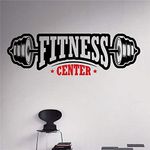 Fitness Center Gym Motivate Motivation Wall Sticker