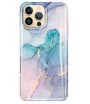 luolnh Gold Glitter Sparkle Case Compatible with iPhone 16 Pro Max Case Marble Design Shockproof Slim Soft Silicone TPU Bumper Cover Phone Case for iPhone 16 Pro Max 6.9 Inch 2024(Abstract Green)