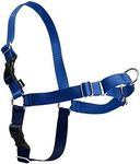 Beau Pets Easy Walk Dog Harness, Blue, Medium/Large (DAG0440)