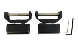 AJ Tack Wholesale Black Swivel and Lock Stirrup Turner - 2.5"