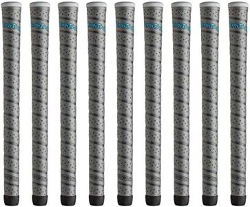 Winn Dri-Tac Wrap Ladies Gray - 9 Piece Golf Grip Bundle