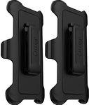 OtterBox Belt Clip Holster for OtterBox Defender Series Case for iPhone SE (2016 - 1st Gen Only), 5S, 5C, 5 - Non-Retail Packaging - Black - 2 Pack