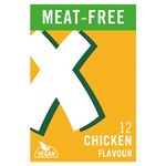 OXO 12 Meat Free Vegan Chicken Flavour Stock Cubes, 71 g (Pack of 1)